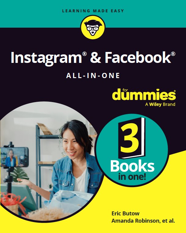 Instagram & Facebook All-in-One For Dummies book cover