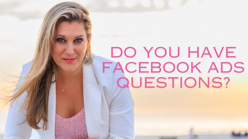 Do you have Facebook Ads questions? Amanda Robinson, live